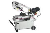 Scie à ruban mobile pour métaux 0-45° capacité de coupe ronde 180 mm 0,75 kW 400V 3 vitesses arrosage par engrenages Optisaw S181G-400V