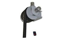 Enrouleur motorisé avec radiocommande et aspirateur | Worky