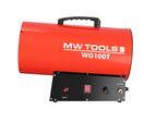Canon à chaleur portable au gaz propane 18-30 kW - Puissance réglable - Conforme ErP MW Tools WG100T