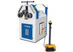 Cintreuse à 3 galets électrique avec 2 galets motorisés positionnement horizontal vertical 1,5 kW 400V Metallkraft PRM35F