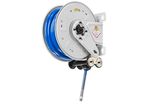 Enrouleur air et eau 15 m Ø G 3/8 (m) 20 bars Acier peint avec enroulement automatique et support mural fixe Raasm RA.8288.103