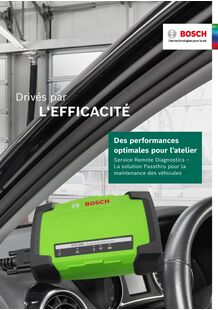 Remote Diagnostics de Bosch, l’ultime solution Passthru à distance pour les ateliers modernes