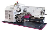 Tour à métaux d&amp;#039;établi hauteur des pointes 115 mm entre-pointes 450 mm alésage 21 mm 0,75 kW 230V 6 vitesses Optiturn TU2304 230V