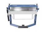 Plieuse de tôle manuelle et à pied largeur du travail 1270 mm 0-135° épaisseurs jusque 2 mm segments en haut et bas Metallkraft FSBM1270-20 HS2