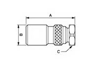 Raccord fileté femelle cylindrique à obturation | PREVOST
