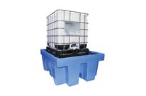 Bac de rétention PE avec grille 1100L Ecospill OVBIBC1R