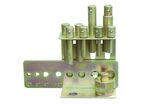 Jeu de poinçons 8 pièces diamètre 10-30mm pour presse d'atelier MW Tools CAT-SET