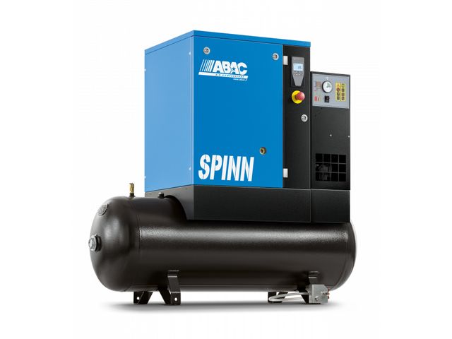 Compresseur à vis avec sécheur- 270 litres - 10 bars 7,5cv - 400v