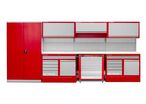 Mobilier d'atelier 4,4 m armoire et servante d'atelier MW Tools PRACO355WK