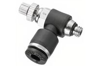 Régleur de Débit Mâle Cylindrique à Molette - Bidirectionnel | PREVOST