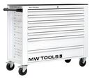 Servante d&#039;atelier 7 tiroirs blanche extra large 1135 mm avec verrouillage intégré dans la poignée roues ø125 mm MW Tools GW307W