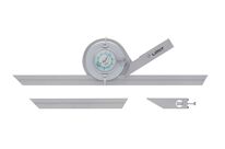 Rapporteur d&amp;#039;angle universel en acier inoxydable avec échelle rotative palge de mesure 4 x 90° Limit GBH300