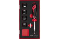 Set de tournevis dynamométriques Foam1 tray Plat- HEX- PH- PZ- ROB- TX- TPX 38 pièces Teng Tools TEASD38