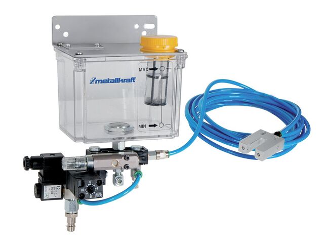 Appareil micropulvérisateur à fréquence contrôlée avec un grand réservoir de 1,2 litres 24V AC Metallkraft MD11