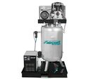Compresseur vertical 5,5 kW / 7,5 Ch 400 V 15 bars 750 l/min 270 litres cuve puissance industrielle sur seulement 1 m² avec traitement d'air complet Aircraft AIRPR 753/270/15VKK