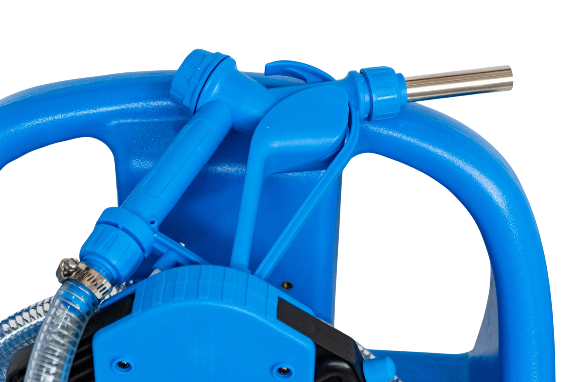 Station de ravitaillement AdBlue Mobile 75L - Pompe manuelle - Cuve PE Haute résistance MW Tools TAD75M - produit présenté par TORROS Equip Garage