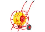 Chariot avec tuyau Tricotop 25 mm 50 m MW Tools HS10PL