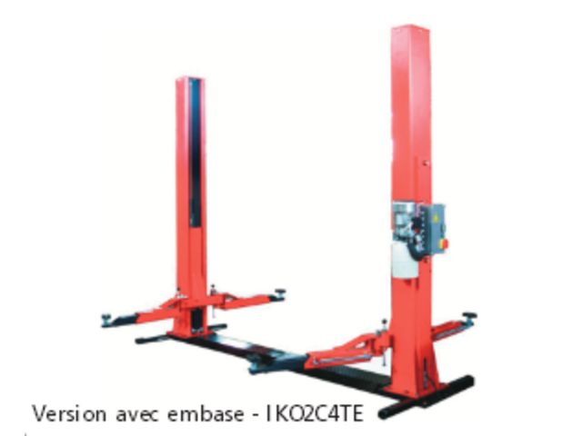 Pont élévateur éléctrohydraulique à 2 colonnes : IKO2C4TE