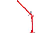 Grue de levage rotative 360° pour remorque &amp; pick-up 300kg avec treuil manuel - À fixer MW Tools BK300M