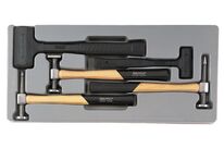 Set de marteaux à débosseler TT4 tray 5 pièces Teng Tools TTPSAD