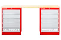 Établi modulaire Multiplex avec 2 armoires à tiroirs 5T 2000 mm MW Tools MOD20L55