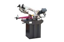 Scie à ruban pour métaux 0-60° capacité ronde 225 mm 1,5 kW 400V variateur de fréquence 15-100 m/min hauteur lame 27 mm Optisaw SD281V 400V