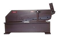 Cisaille à levier longues lames 5 mm 500 mm MW Tools BIR3BH500