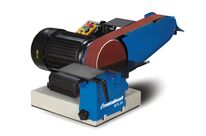 Ponceuse à bande et à disque pour le métal et le bois 50x1000 mm dia. disque de ponçage 150 mm 22 m/s 0,75 kW 230V Metallkraft BTS51