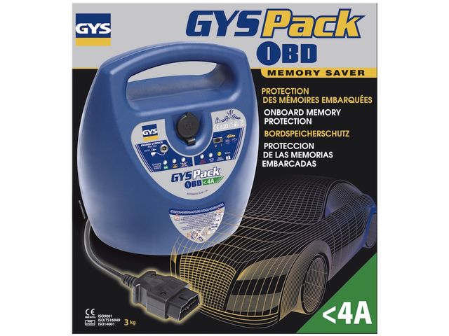 Sauvegarde de mémoire GYSPASCK OBD - (&lt; 4A)