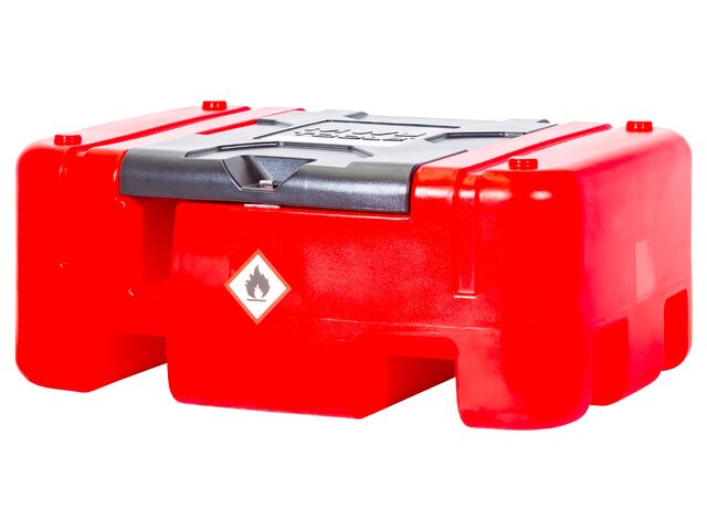 Cuve réservoir Diesel-Gasoil en PE 210 L avec pompe 12 V et pistolet automatique MW Tools TDC21012