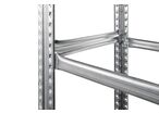 Lot de 2 lisses porte pneus L.1200 mm