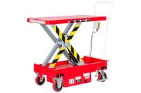 Table élévatrice électrique mobile 500 kg 1010x520mm Hauteur 950mm MW Tools WTE50010