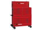 Grande servante d'atelier rouge 19 tiroirs Monster set - 1295 outils - Qualité professionnelle Teng Tools TKS53R1295T