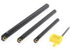 Jeu d'outils de tournage intérieur 95° - 8 - 10 - 12 mm MW-Tech DBS0312