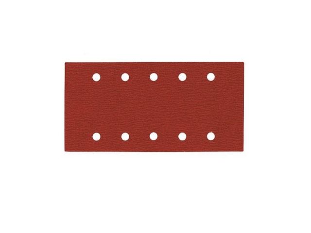 Finixa bandes abrasives 115 x 230 mm 10 trous - P60 à P400 / 100 pcs
