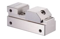 Mini étau d&#039;outilleur en acier inoxydable avec une largeur de mors 25 mm ouverture 19 mm hauteur de mors 10 mm Vertex VSTV-10V