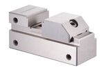 Mini étau d'outilleur en acier inoxydable avec une largeur de mors 25 mm ouverture 19 mm hauteur de mors 10 mm Vertex VSTV-10V