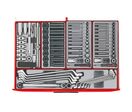 Servante d'atelier complète rouge - 1011 pièces - 16 tiroirs - Mega Master Teng Tools TKS26R1011T
