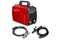 Poste à souder électrode MMA 160A écran LCD 230V avec accessoires MW Tools TEC165S