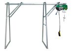 Grue portique avec palan rapide professionnel 300 kg MW Tools EBT300MSET