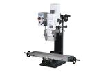 Perceuse-fraiseuse X 480 Y 175 mm Z 280 mm CM2/M10 0,85 kW 230 V vitesses variables table longue Optimill BF20L VARIO