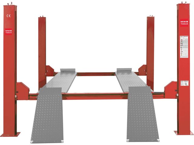 Pont hydraulique 4 colonnes 3,5T 230V MW Tools HB435M