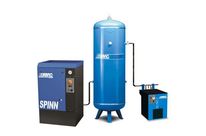 Compresseur d&amp;#039;air complet rotatif à vis 10CV sécheur d&amp;#039;air ABAC : COMPLET SPINN 1010