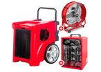 Pack déshumidificateur PRO 50L/Jour BDP50 + Ventilateur brasseur d'air ø600mm MV600L + Chauffage électrique 3 kW WEL03 MW Tools BDP50SETAH