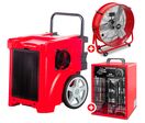 Pack déshumidificateur PRO 50L/Jour BDP50 + Ventilateur brasseur d&#039;air ø600mm MV600L + Chauffage électrique 3 kW WEL03 MW Tools BDP50SETAH