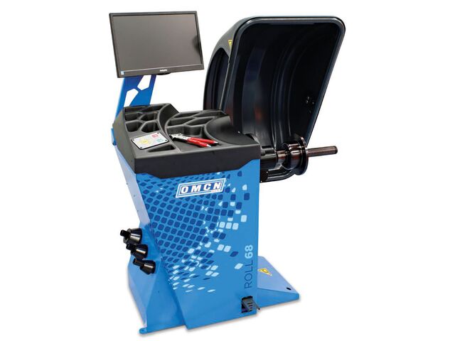 Équilibreuse de roues automatique ROLL 68 ø 1120 mm OMCN O8012