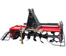 Fraise rotative avec déport manuel 120 cm pour tracteur 18-22 ch - Cardan et attelage trois points Torros FP1200