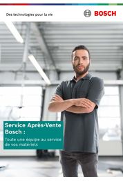 Catalogue Service Après-Vente Bosch : Une équipe au Service de vos matériels