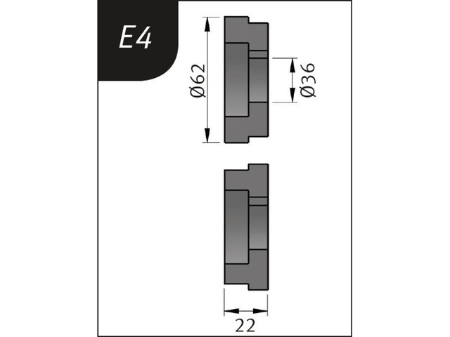Molettes en option pour SBM140-12 Type E4 Metallkraft 3880134