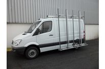 Porte-verre en aluminium